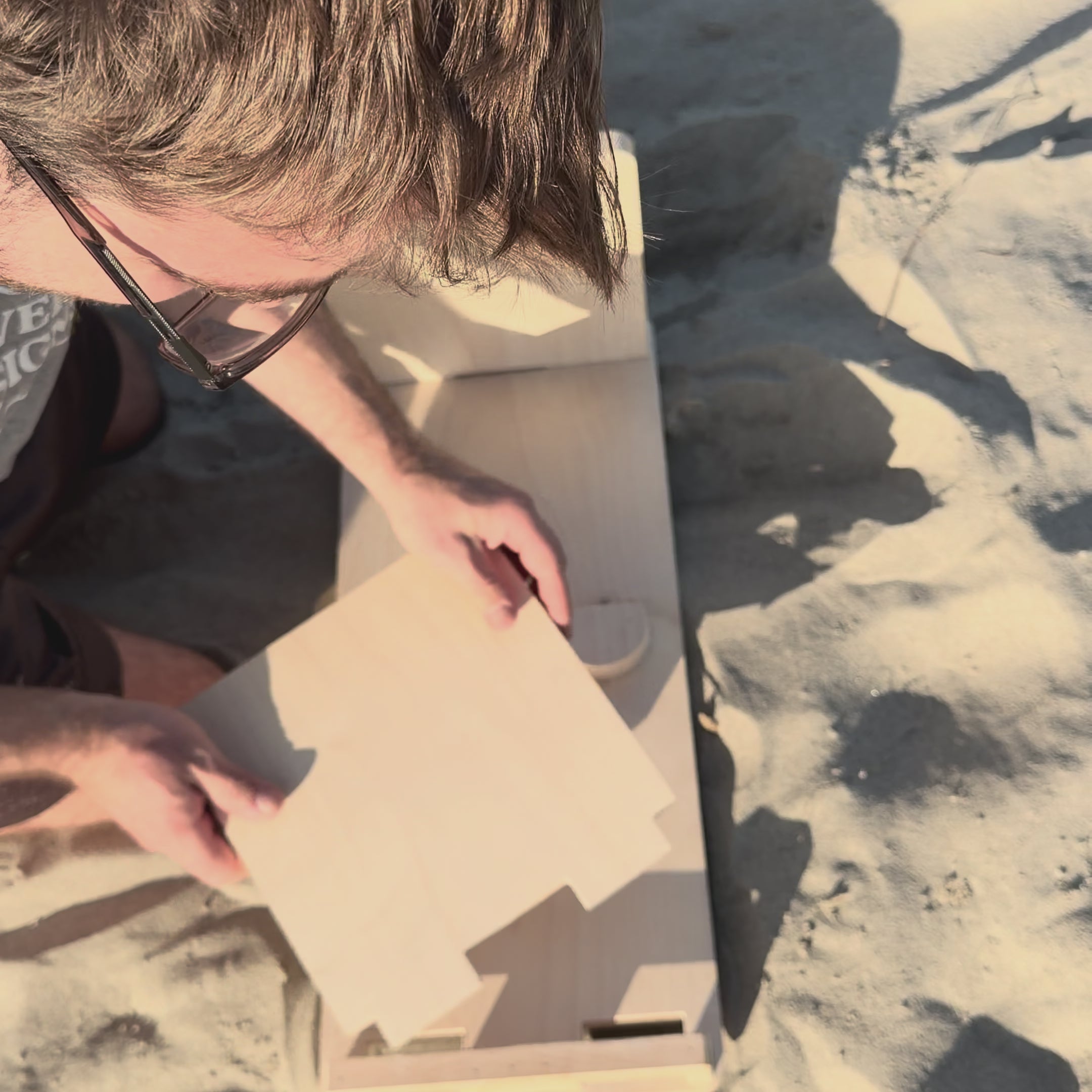 Custom Beach Desk